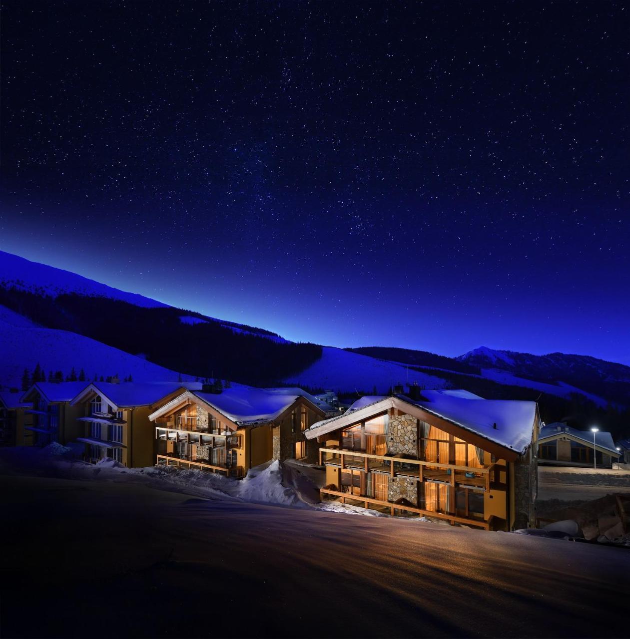 Chalets Mineralia Демяновская долина Экстерьер фото