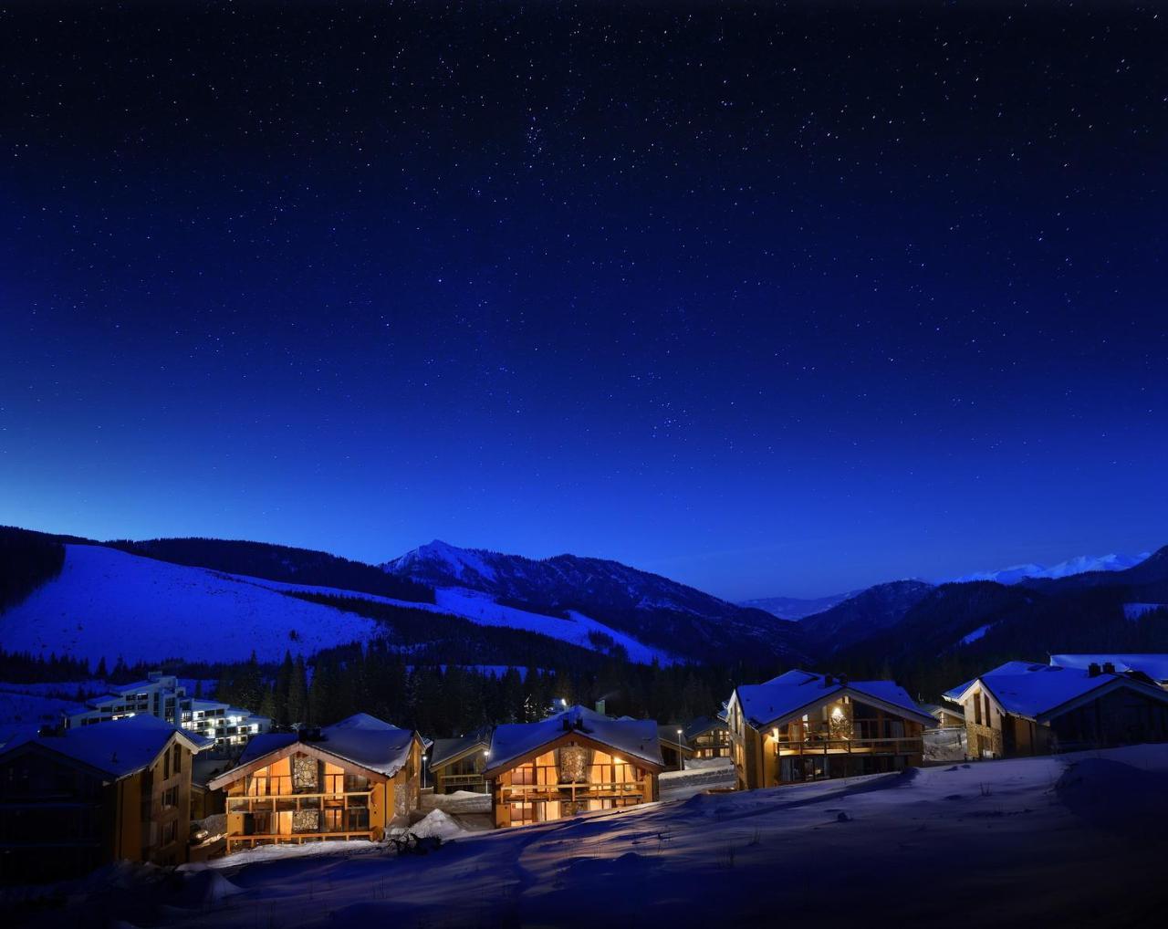 Chalets Mineralia Демяновская долина Экстерьер фото